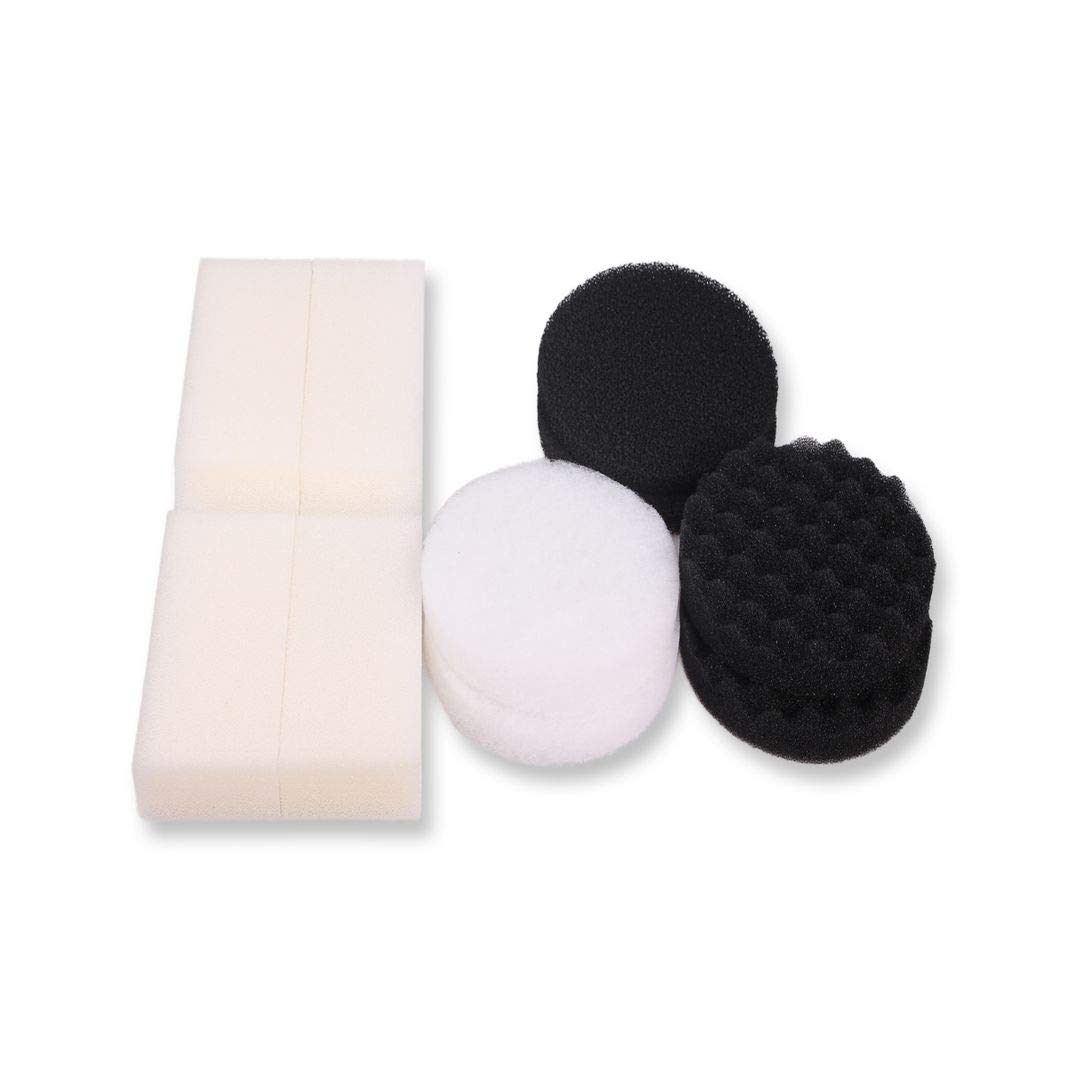 Aquarium-Filtermedia-Kit Für Fluval FX4/FX5/FX6 – 21-teilig Inkl. Bio-Schaum, Kohle, Keramikringen
