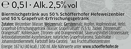 Schöfferhofer Grapefruit, EINWEG 24x0,50 L Dose