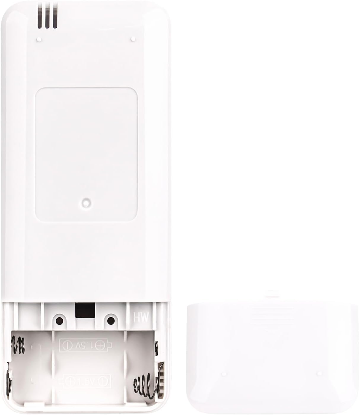 Battery compartment of the ALLIMITY RG52A2-BGEF remote control