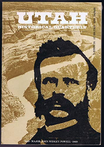 Utah Historical Quarterly Volume 37 Number 2: S... B0011SOQAK Book Cover