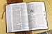 NIV, Thinline Bible, Giant Print, Bonded Leather, Black, Red Letter, Thumb Indexed, Comfort Print