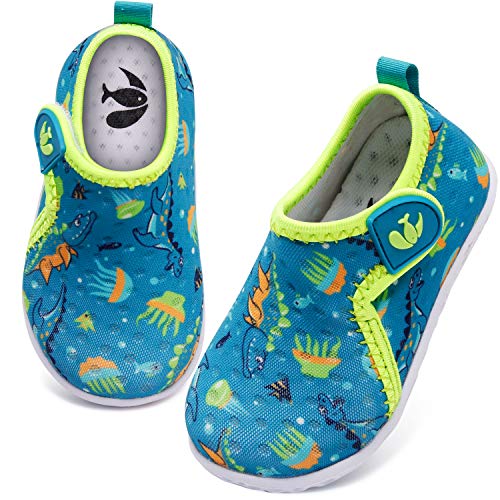 Image of FEETCITY Baby Boys Girls Water Sport Shoes Barefoot Kids Aqua Socks Quick-Dry Beach Swim Pool Shoes