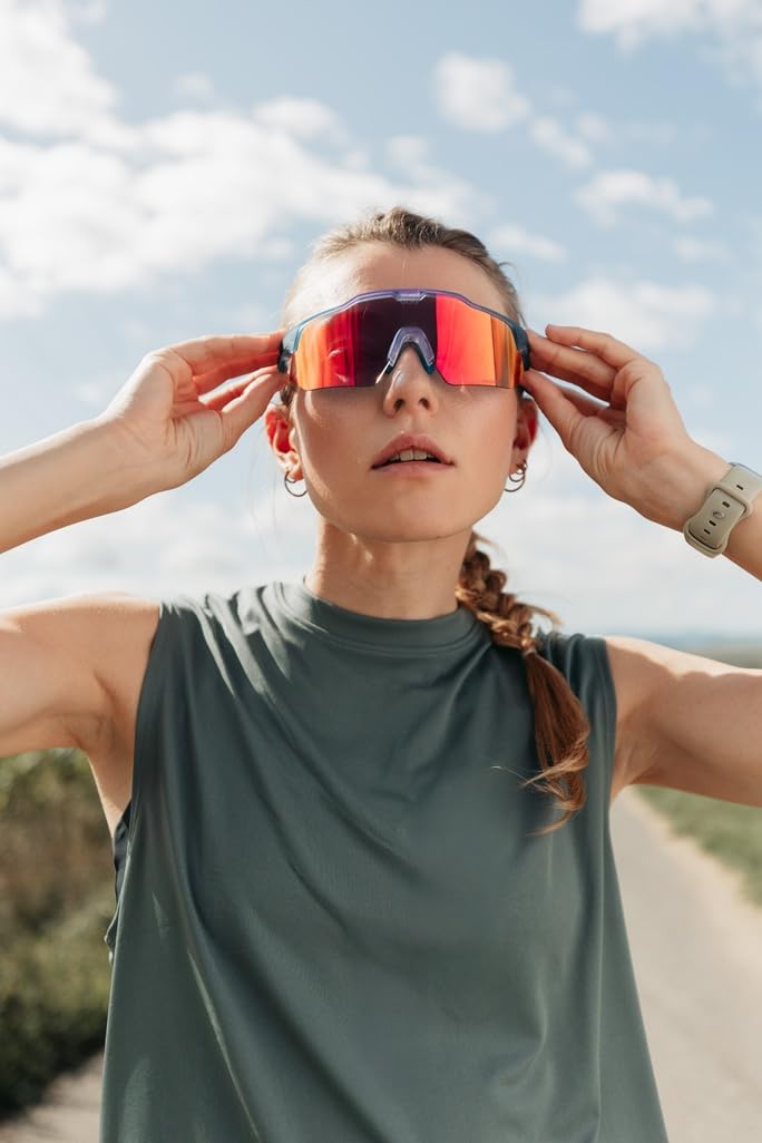 GOG Eyewear Polarisierte Fahrradbrille Sport-Sonnenbrille mit Photochromen Gläsern UV400 Herren Damen