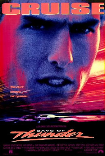 Amazon.co.jp: Days of Thunder 27 x 40映画ポスター – スタイルA
