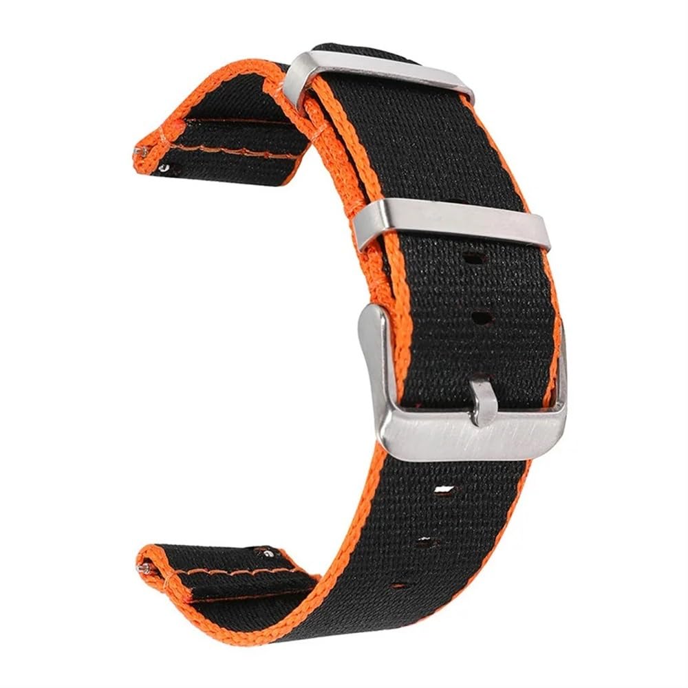 Bracelet de montre pour homme, Bracelet en Nylon respirant en tissu, 20mm 22mm, Bracelet à dégagement rapide, Bracelet de remplacement universel, Bracelet de montre en nylon