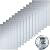 Self-Adhesive Mirrors Mosaic Tiles Real Glass Craft Mini Square Glass Mosaic Stickers Mini Mirror Stickers for DIY Disco Glass Tiles Decorations Making, 5 x 5 mm (Silver,7200 Pieces)