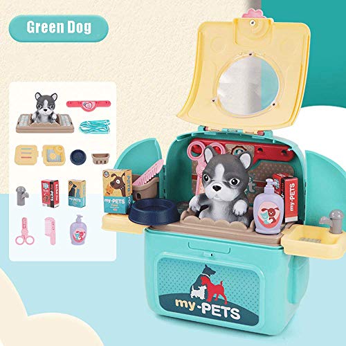 Preisvergleich Produktbild Haustier-Spielzeug-Rucksack, Umweltschutz Aufklärung Interessante Knapsack Szene Interactive Rucksack Spielzeug-Mädchen-Jungen-Katze-Welpe... Entwickelten Anzug Schoolbag Geburtstags-Geschenke