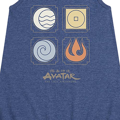 HYBRID APPAREL - Avatar: The Last Airbender - Nations Symbols - Youth Girls A-line Dress3