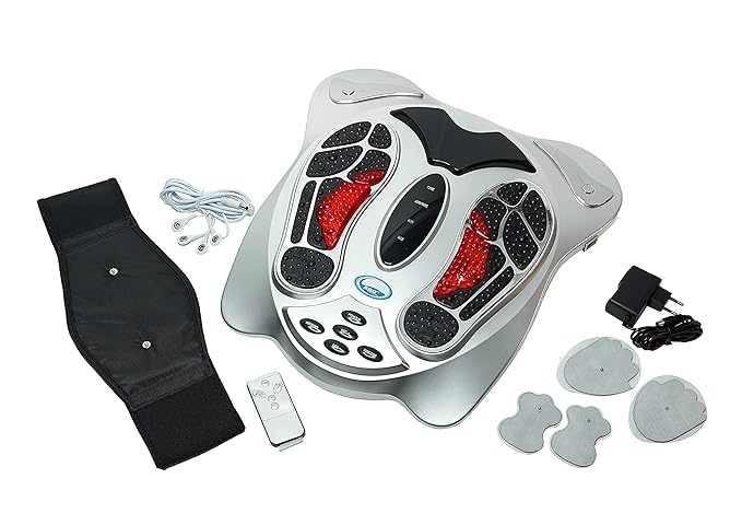 ARG AROGYA, Health Protection Machine/Leg Massager/leg vibration machine/Blood Circulation Machine/Foot massager Electromagnetic Waves Massager, Reflexology Foot Pulse Therapy (HPM Silver1), Multicolour (B0CYC2676P) Amazon Price History, Amazon Price Tracker