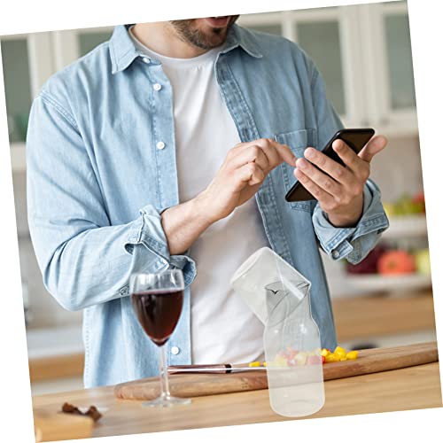 Set copa de vidrio con tetera para bebidas miniatura 3