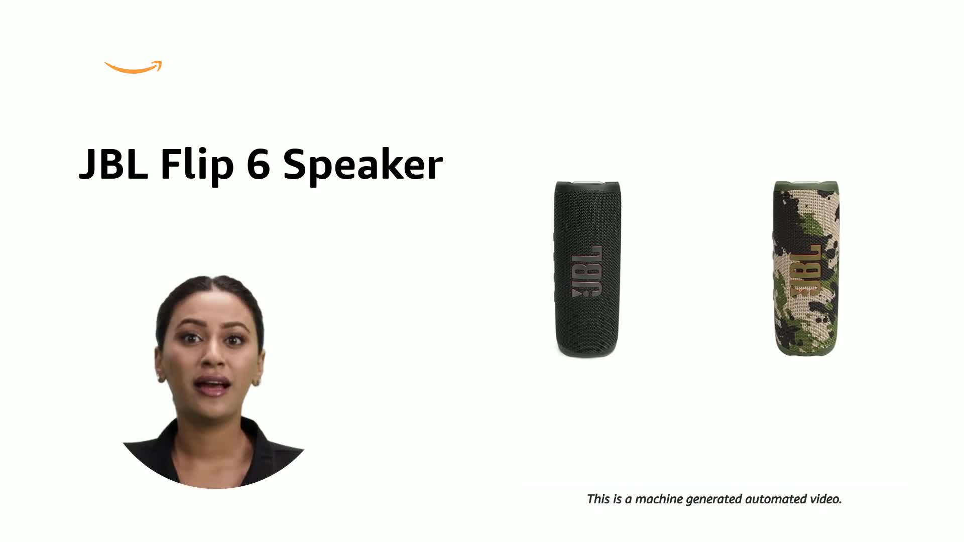 JBL Flip 6 Wireless Portable Bluetooth Speaker Pro Sound, Upto 12