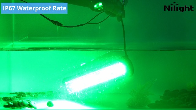 Image of Nilight 20 Inch LED Light Bar 420 W Green