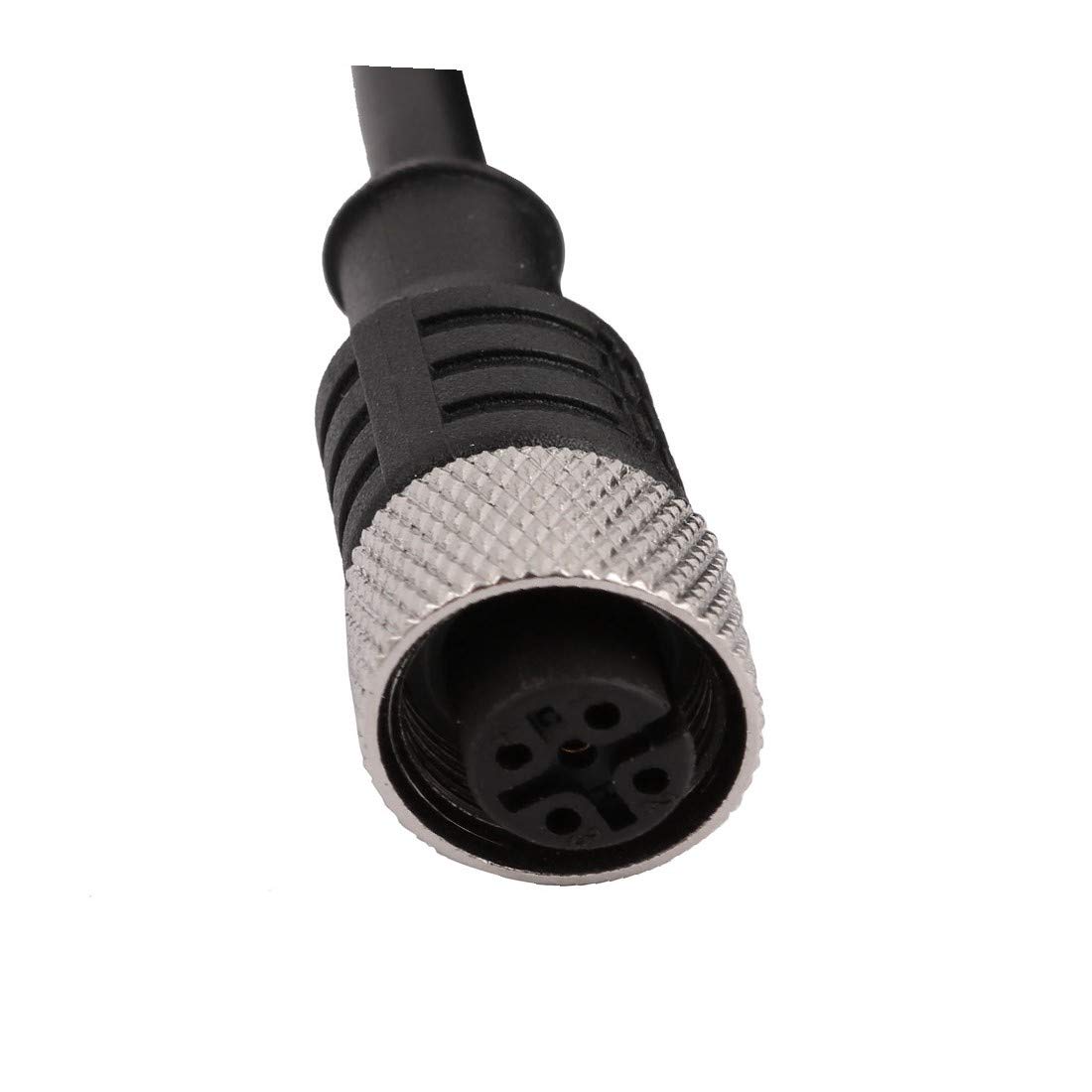 Amazon.co.jp: New Lon0167 M12メスストレート5芯航空コネクタ電気