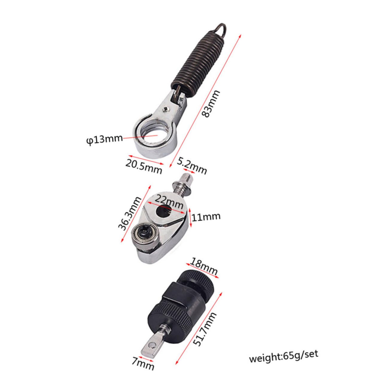 Toyvian 2pezzi Pedale Per Cassa Con Molla Tensionatrice Metallo Di Per Pedale Da Batteria Facile Da Assemblare e Utilizzare Alta Resistenza e Durata Nero e Argento