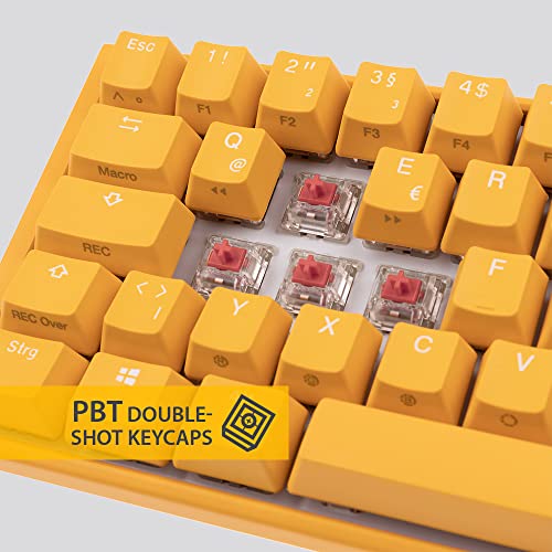Ducky One 3 SF Yellow clavier Jouer USB Allemand Jaune Neuf - vue 4