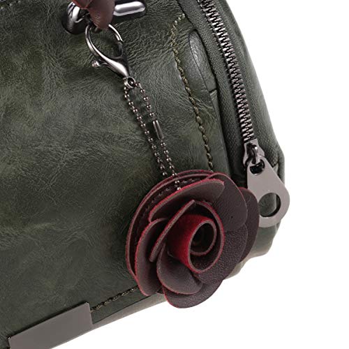 KESYOO Bolsa Travesseiro Bolsas Femininas Portáteis de Ombro Bolsa Dupla Uso Boston Barrel Crossbody