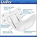 LivDry EnduraDry Max Adult Diapers with Tabs, Up to 12-Hours, Super Absorbent Incontinence Underwear, Leak Protection Briefs, Medium, 48-Pack