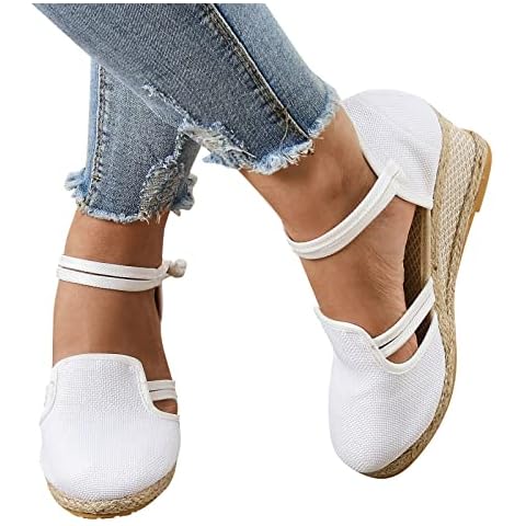 DFEK Black Platform Sandals Summer Slip-On Bow Flat Beach Open Toe Breathable Sandals Weave Shoes White Shoes For Women Sandalias negras con plataforma Cover