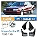 4X Car Mudguards Compatible for Nissan Sentra Sunny B13 1990 1991 1992 1993 1994 Front Rear Wheels Mudflaps Splash Guards Mud Flaps Fender