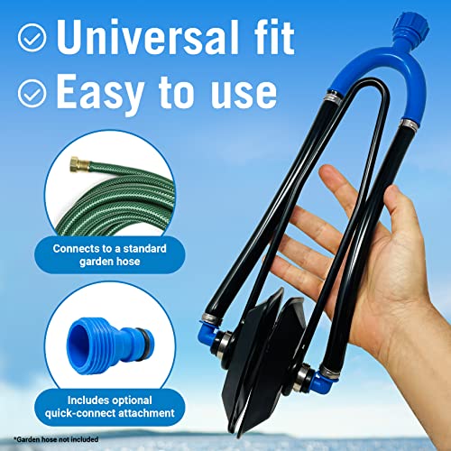 image for Better Boat Boat Motor Muffs, Outboard & Inboard I/O Engine Flush Kit,