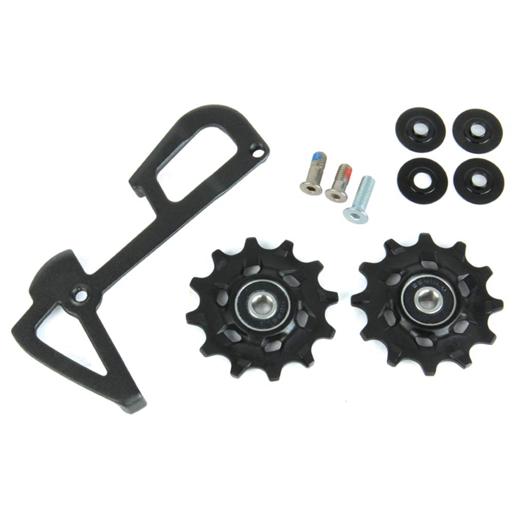 自転車本体 absolute BLACK pulleys 12TXX1 Amazon.com : SRAM XX1 X-Sync 11-Speed Ceramic Bearing Pulley Set
