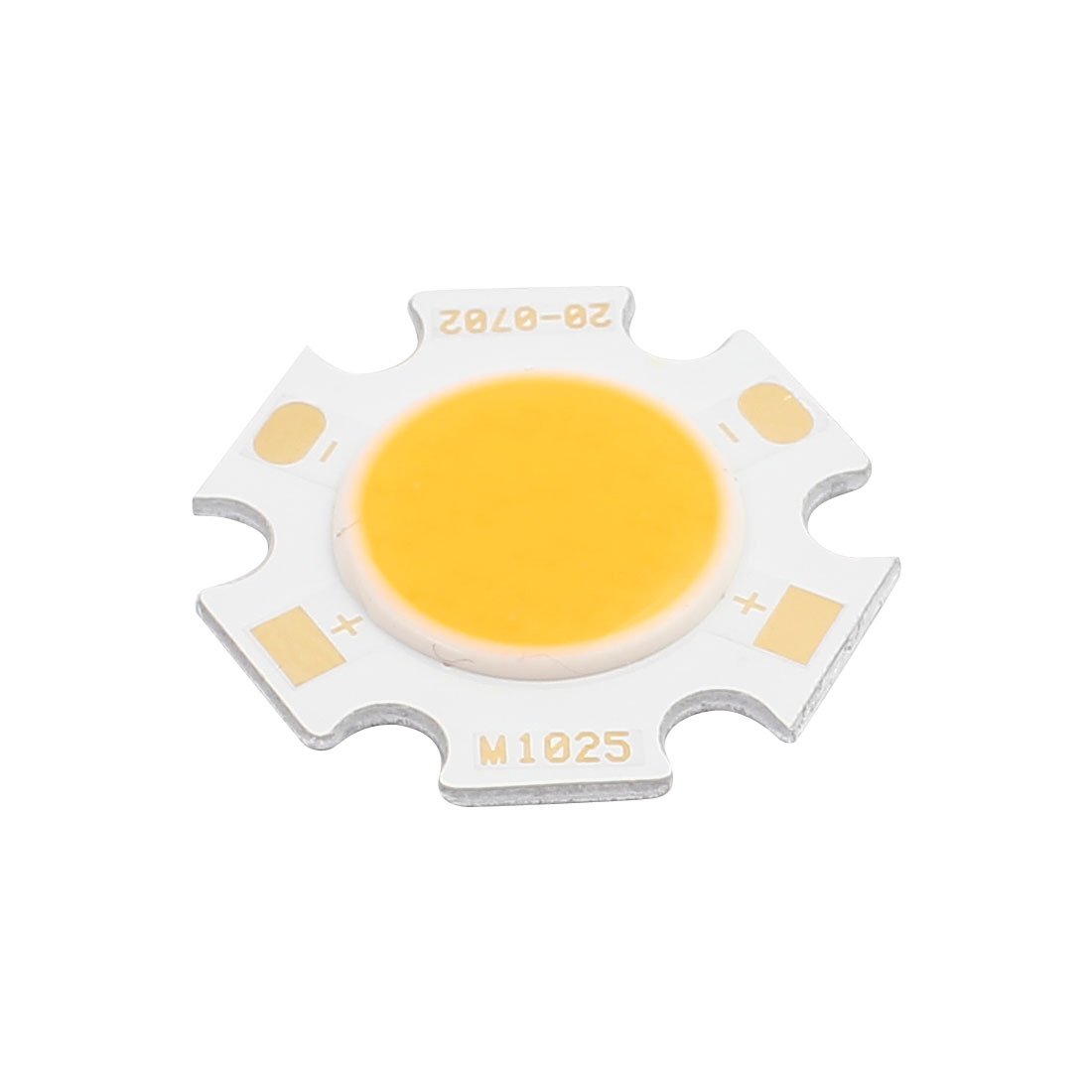 Aexit DC 21-24V Light Bulbs 7W Round 20mm Dia Super Bright COB LED Chip Light Lamp LED Bulbs Warm White