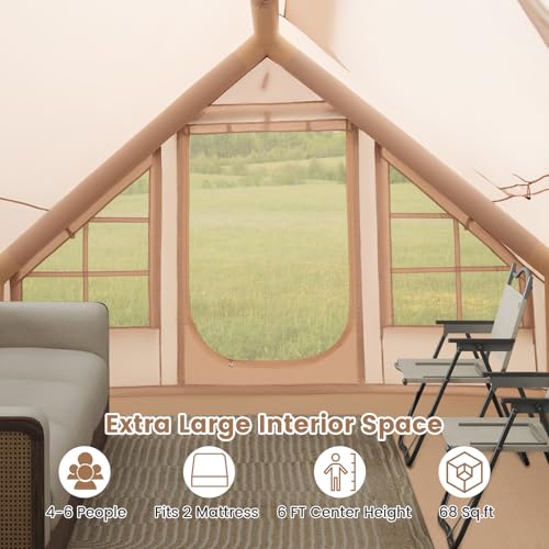 Carpa Inflable para Camping para 4-6 Personas con Bomba miniatura 3