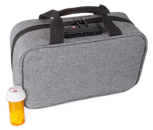 Medication Travel Bag Grey