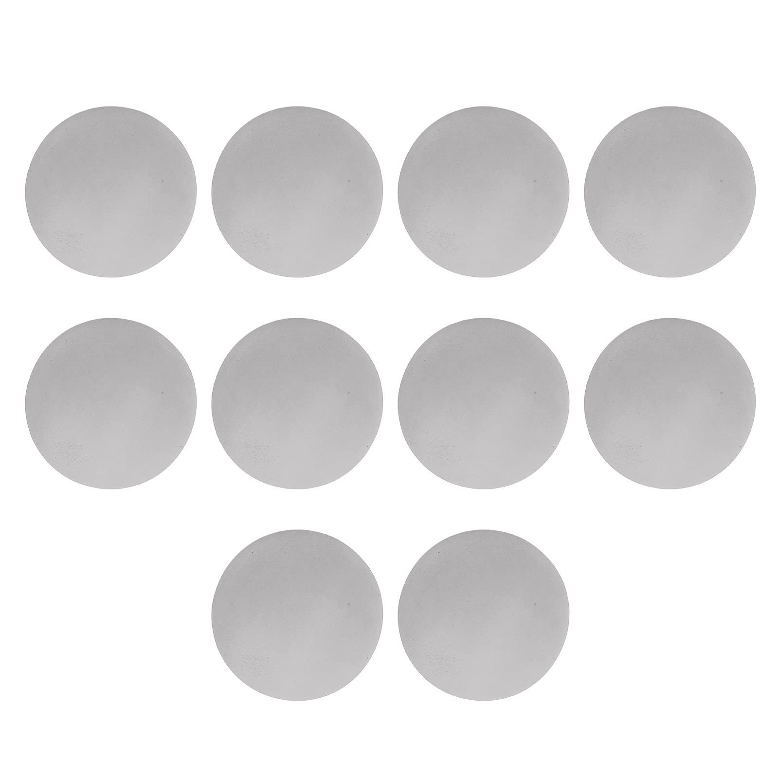 KIMISS 10pcs 65mm EVA Foam Balls - Soft Foam Practice Balls for Indoor & Outdoor Training - Safe and Colorful Sponge (Grey)
