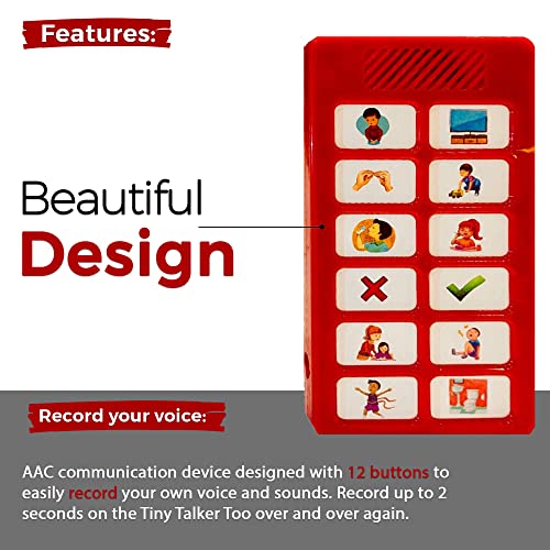Too-Special-Supplies-AAC-Communication-Device-Communication-Device-for-Non-Verbal-Children-Adults-and-More-12-Button-Design-Record-Your-own-Voice-and-Sounds