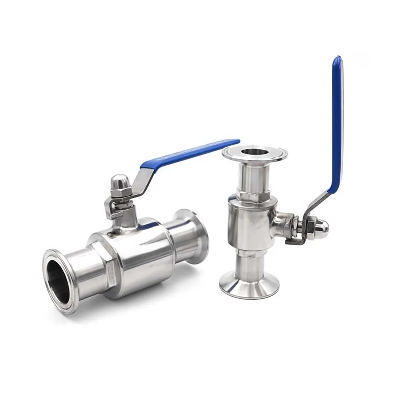 Mqxfczux One Color 1Pc 304 Stainless Steel Through Fast Ball Valve 51Mm Three Clip Collar 64Mm Homemade Diary Product