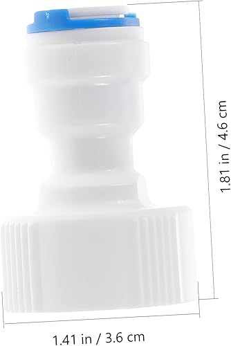 Miniatura 6 de Uonlytech Adaptador de grifo de juntas ajustables para manguera, accesorios de fregadero, adaptador de manguera de agua, adaptador de fregadero a