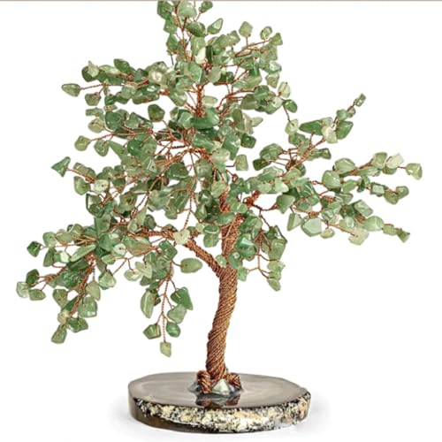 Figurine arbre de vie reiki en cristal naturel à offrir pour la chance