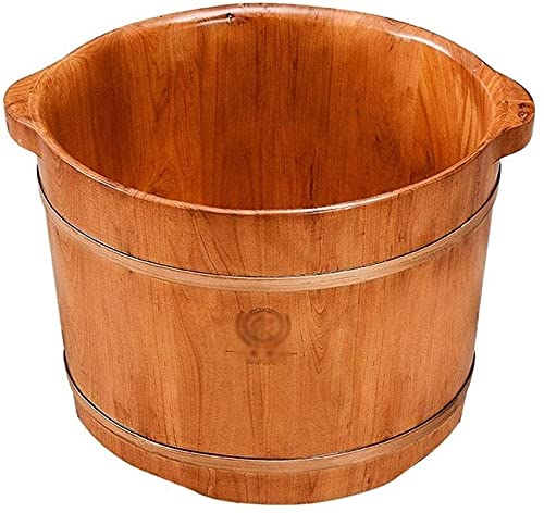 Spa de pies de madera para pedicura, 27cm alto