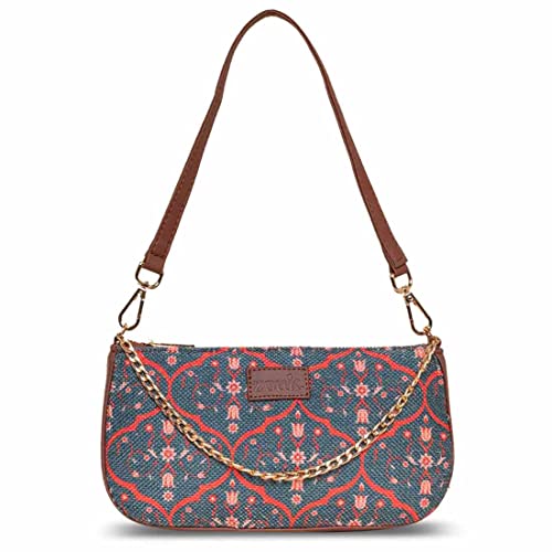 Image of ZOUK Baguette Bag | Crossbody Bags for Women | Women's Handbags | Stylish Sling Bag for Woman | Vegan Leather Evening Bag | Travel & Office Use | Purse and Wallet