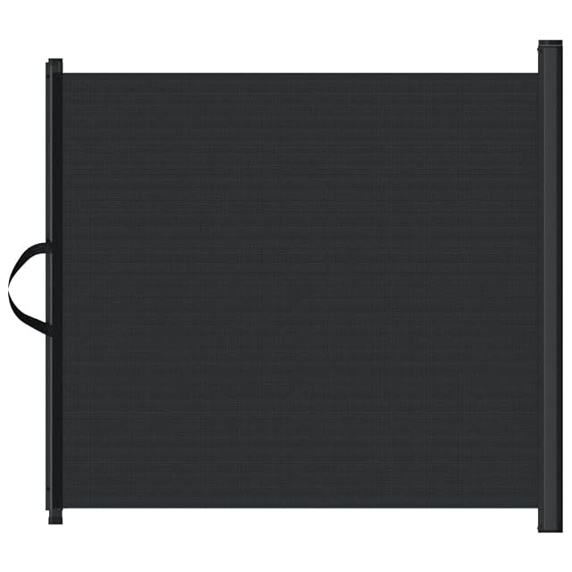 vidaXL Puerta retráctil para Mascotas Negra 102,5x125 cm