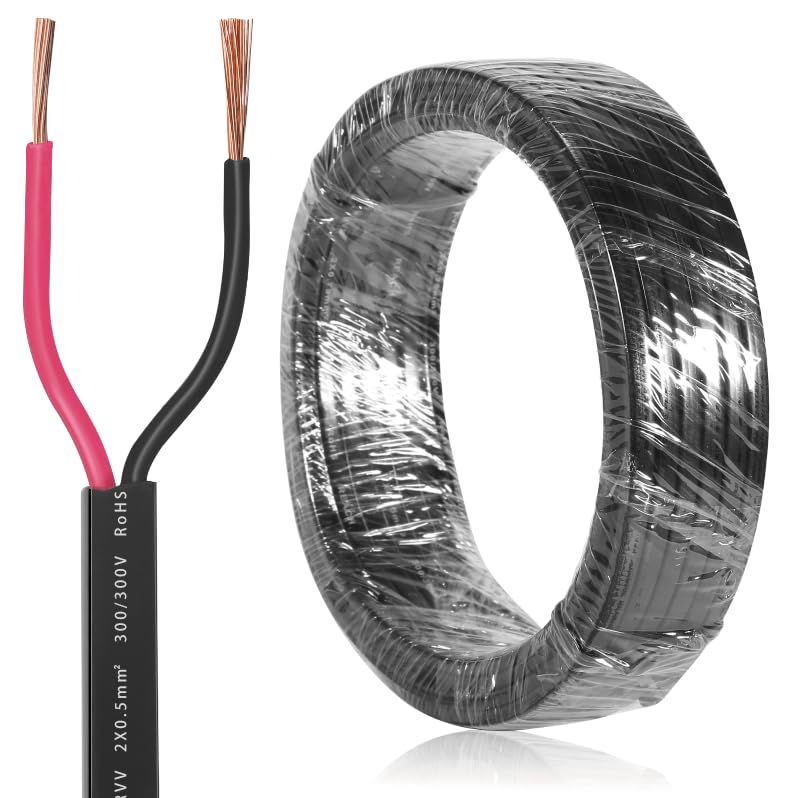 Câble de véhicule 2 x 0,75 mm² plat 10M pour feux et faisceau remorque