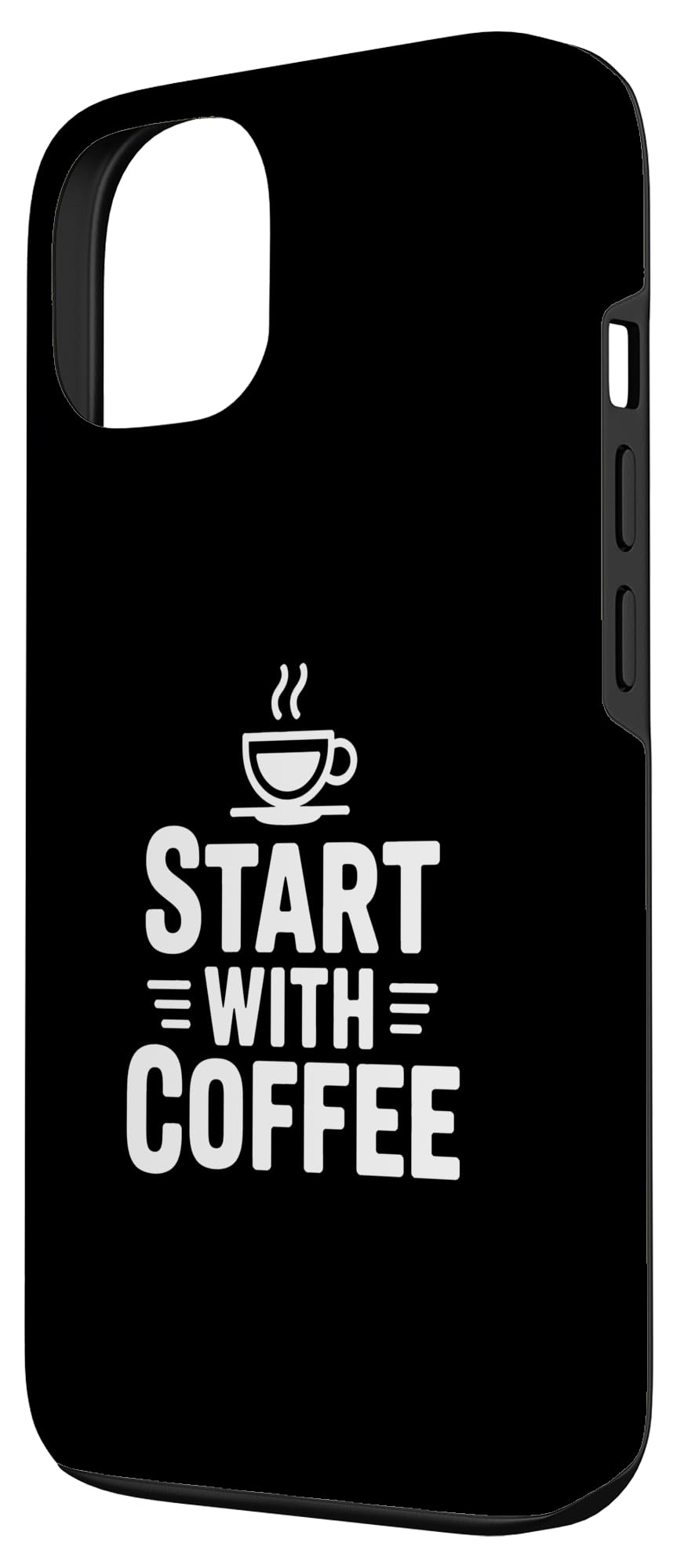 Amazon.com: Start with Coffee Case for iPhone 13 : Cell Phones