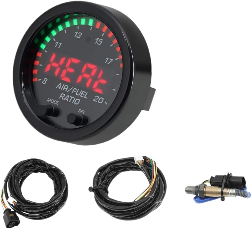 Air Fuel Ratio Gauge Compatible with 30-0300 X-Series Car Meter Oxygen Controller Wide Band O2