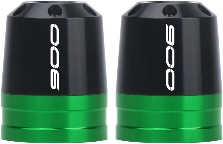 Motorcycle Bar End Sliders For Z900 2017-2025 Handlebar End Crash Protectors CNC Aluminum Handlebar Weights z900 Accessories (Green)