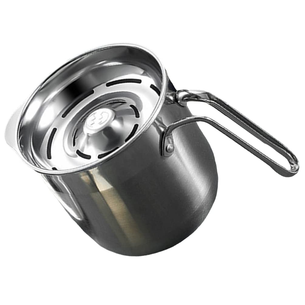 DOITOOLEgg Separator Egg Yolk White Separator, Food Grade Egg Divider Stainless Steel Egg Sieves Kitchen Gadget Cooking Tool (Without Lids, 20.5X14.5X13CM)