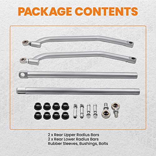 image for maXpeedingrods Rear Radius Bars for Polaris RZR XP 4 1000 EPS TURBO 20