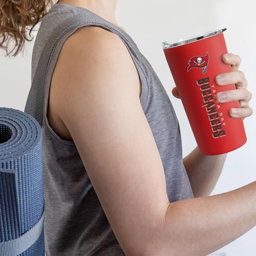 Image of Rico Industries NFL Football Soft Touch, Easy Grip Tumbler