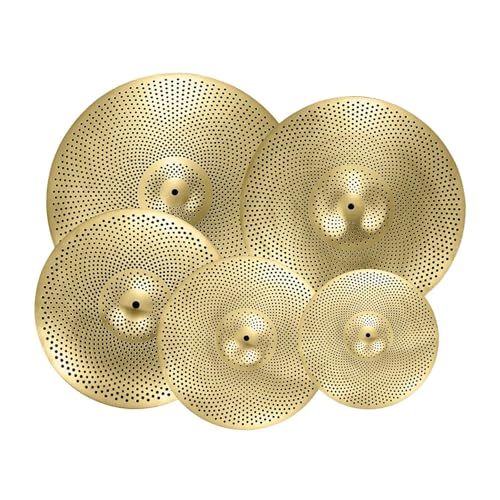 Colcolo Cymbale D'Entraînement Faible Volume 30cm - Cymbale Muette Alliage