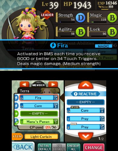 Vista 19 de Theatrhythm Final Fantasy