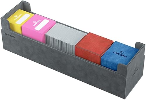 Miniatura 3 de Gamegenic Dungeon S 550+ Caja de accesorios de juego y cubierta convertible de doble manga para almacenamiento de tarjetas, protector de juego de