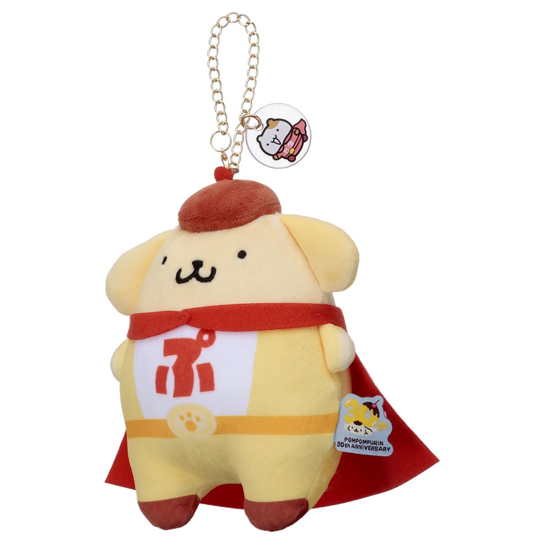 サンリオ　ポチャコ　ぬいぐるみストラップ オレンジチェック Amazon.co.jp: タカラトミーアーツ(TAKARATOMY A.R.T.S) サンリオ