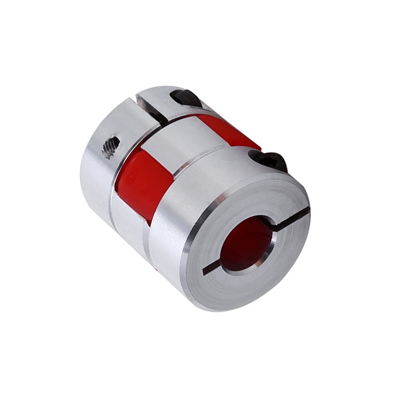 Wał Sprzęgający śliwkowy, Złącza Elastyczne Sprzęgła Pająkowe Zacisk Elastyczny łącznik w Kształcie śliwki 8 × 10 Mm, Aluminiowy Wałek Sprzęgający Podłącz do Silnika Krokowego