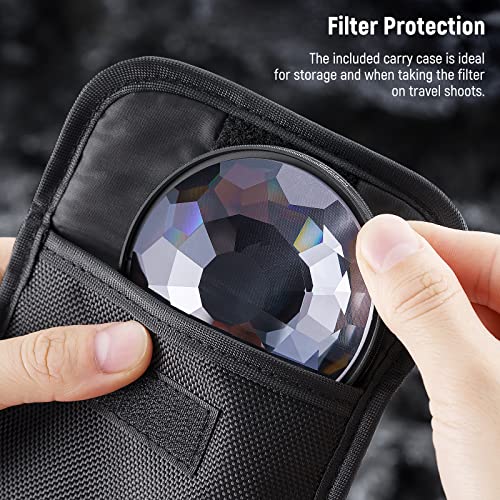 Neewer 10102502 67Mm Kaleidoscope Prism Lens Filter, Photography Prism Crystal Glass Effect Filter thumb #6