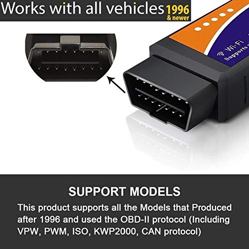 BANIGIPA Enhanced OBD2 Scanner, Car Engine Fault Diagnostic, Read/Erase Codes, Analysis of Battery Voltage Detection, Oxygen Sensor O2 Test Scan Tool, Suitable for All Cars Comply OBD II Protocol